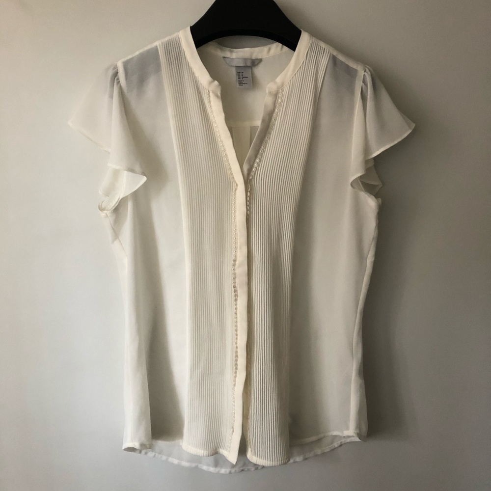 H&M Sheer Blouse